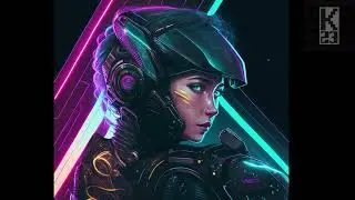 K23 Kitsune Girl - Circuits Glow
