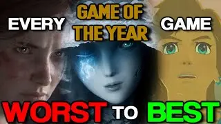 EVERY Game of the Year Ranked from Worst to Best
