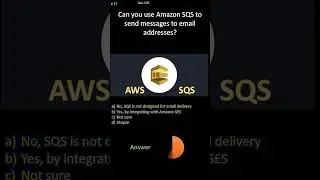 AWS SQS| Use SQS to send messages to email addresses?