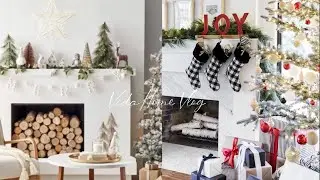 Hermosas Ideas para Decorar tu Chimenea en Navidad 2021/ Decoración Navideña para tu Hogar