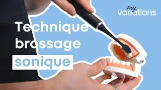 Technique de brossage de dents avec brosse à dents électrique sonique !