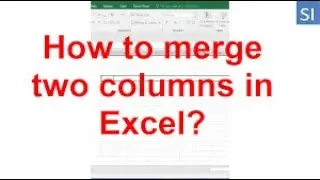 How to concatenate(merge) data from  two columns in Excel (Telugu )  Coding Tricks