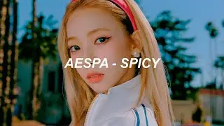 aespa 에스파 'Spicy' Easy Lyrics