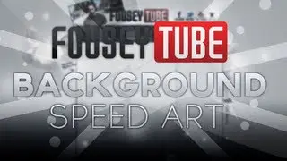 FouseyTube Channel Background - Design Speedart by Dope Designs