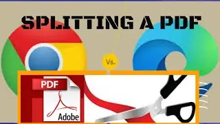 How to split a PDF Using your web browser.