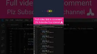 Pure Doted Loading Animation Effect in Html and CSS Short video Web Tutorial Tamil 