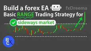 📈Build MT4 EA (No Coding Needed) Basic RANGE Trading Strategy for Forex Sideways Market by fxDreema