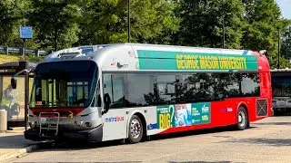 WMATA 2008 New Flyer DE40LFA 6377 on Route G14 Ride