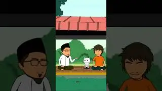 Kenapa bisa Bicara Kasar  Ustadz Adit Hidayat #shortsviral #shots  #cartoon #animation