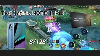 Test Mobile Legends di Infinix NOTE 11 Pro 8/128 - Mediatek Helio G96 di Tahun 2024