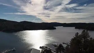 Mini 4 Pro over Lake Arrowhead
