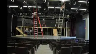 Nikon D5000 Time Lapse - Annie Musical Construction - Part 1