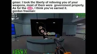 gordon freeman plays osu, for some reason