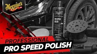 Meguiar's Professional Pro Speed Polish - Quickly Remove Paint Defects and Leave Behind Glossy Paint
