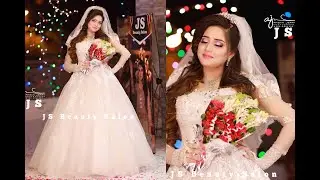 Silver White Dress | Makeup Tutorial For Christian Bride |Js Beauty Salon |Catholic Wedding Makeup |