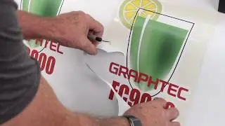 Работа с регистрационными метками на плоттере Graphtec FC 9000