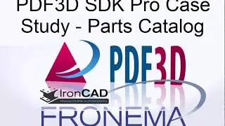 PDF3D SDK Pro Case Study - Parts Catalog by Fronema