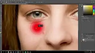 Adobe Photoshop: remove eye bags from your portrait