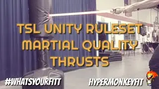 The Saber Legion - Unity Ruleset: Martial Quality Thrusts!