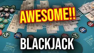 WON HUGE AND RAN!!! BLACKJACK!! June 3rd 2023