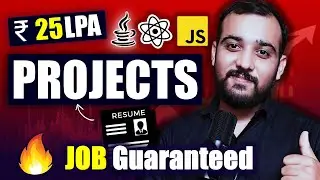 🚀REAL PROJECTS FOR FUTURE DEVELOPERS | Unique Projects for Placements