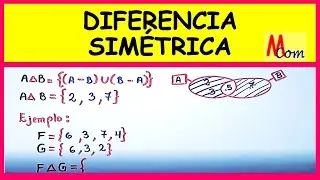 DIFERENCIA SIMÉTRICA