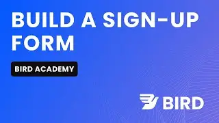 How to Build a Sign-up Form