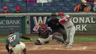 J.T. Realmuto Slow Motion Swing