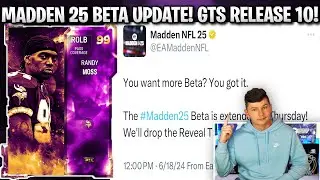 HUGE MADDEN 25 BETA UPDATE! GOLDEN TICKETS OLB MOSS, KELCE, AND MORE!