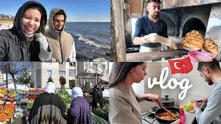 Zwykła sobota w Turcji 🇹🇷 Bazar, piekarnia, gotowanie i spacer! | Kawa po turecku