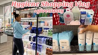 Hygiene Haul + Shop With Me | Hygiene Shopping Vlog + GIVEAWAY