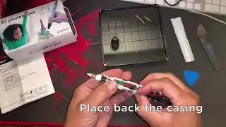 How to remove stuck filament out of your 3D Low temperature pen?