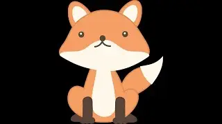 Python Turtle Graphics - 35 ||  Fox || Art by Code #shorts