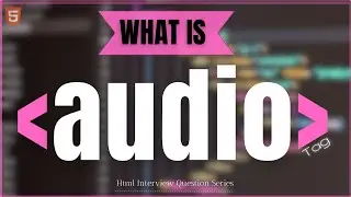 What is Audio Tag | Audio tag in HTML | html audio autoplay | html audio tag | WebX Learner