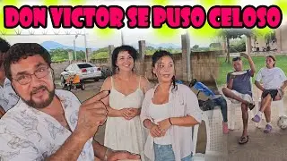 Ever coqueteo con estas hermosas mujeres y se puso celoso don Victor.
