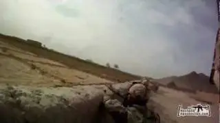 Afghanistan War - Canadian Army - Taliban Ambush - Helmet Cam [HD]