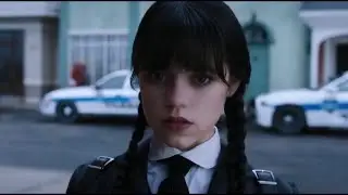 Netflix Wednesday 2023 Дженна Ортега  ( фрагмент сериала )