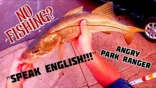 Snook Catch Causes ANGER  from Park Ranger + Old Man