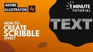 How to add scribble effect in Adobe illustrator