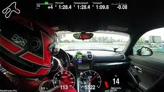 Найшвидше коло Porsche Cayman BSS Motorsport на змаганнях Carrera Time Attack на треку Chayka Ring