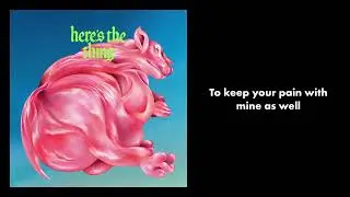 Fontaines D C  – Here's The Thing – Lyrics