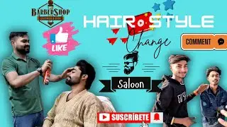 Hair style change  Saloon me rolla bana diya
