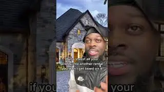 RealEstate Tax Hack!🏠 