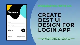 Create Best Login Form Using Constraint Layout || Android Studio