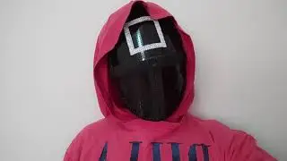 how to make the guards mask squid game 🔺⭕🔲