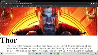 Thor Image Zoom On Scroll - Very Simple jQuery Tutorial - Css Image Effect