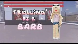 Trolling as a BARB in Roblox Baddies ꩜