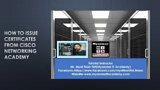03.How to issue Certificates from Cisco Networking Academy