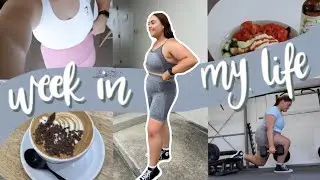 WEEKLY VLOG - fitness update, activewear haul + workouts! 🤍 Georgia Richards