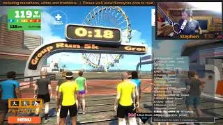 Zwift Running - 5k Run with Eric Min